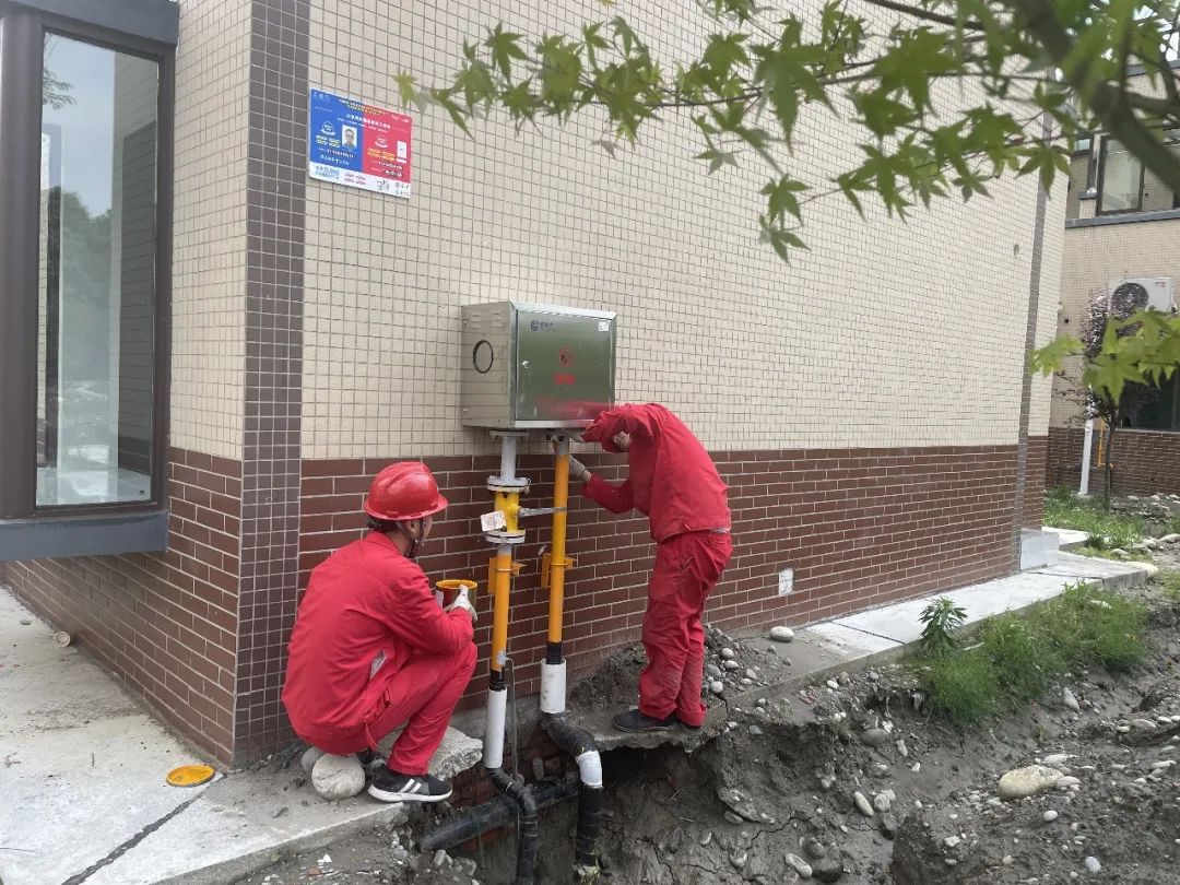 惠及温江北部区域，3条天然气“大动脉”贯通啦！